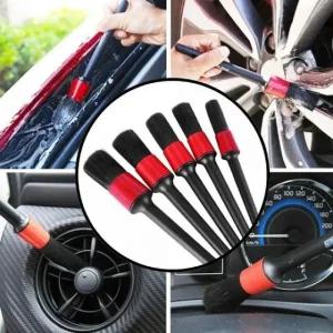 고품질 차량 세차 디테일링 휠 틈새 브러쉬 5종세트 (WFJIFVE)