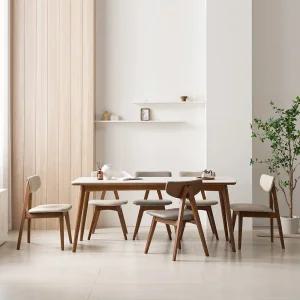 세르노 세라믹 원목식탁 세트 6인 의자형(의자6)