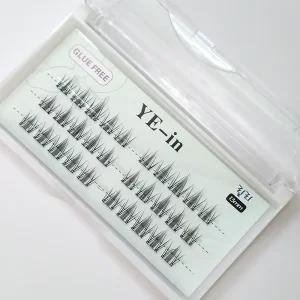 글루프리 1케이스 노글루 가닥 인조 셀프 아이돌 연예인 부분 착붙 속눈썹