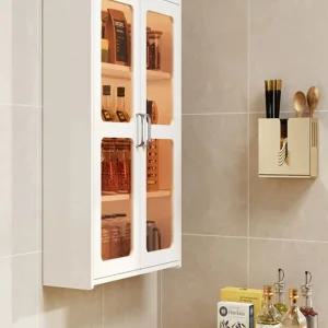 슬림 욕실 수건장 25폭 상부장 선반장 화이트 하부장 서랍장