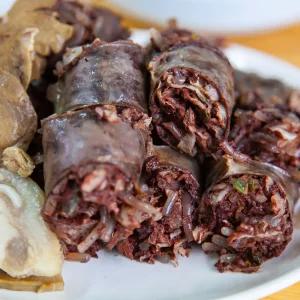 국내산 토종 순대 1팩당 500g 2팩