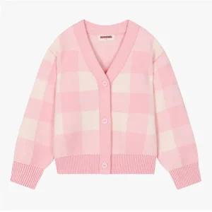 [롯데백화점]코코리따 빅 깅엄체크 가디건CECK23TE2