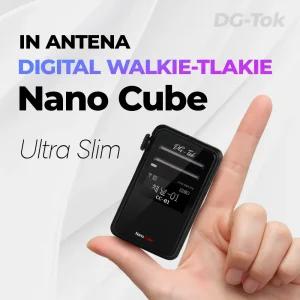 DG-TOK 내장안테나 카드형 초미니 디지털 생활용무전기 NANO-CUBE 나노큐브