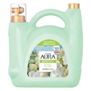아우라 실내건조 용기 5.7L 대용량 섬유유연제 스모키머스크 세제 청소용품