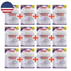 더닥터스 치간 칫솔 브러쉬픽스 12팩 휴대용 275개입 산 대용량