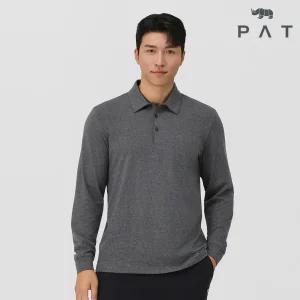 [PAT 남성] 씨밀 프린트 니트에리 티셔츠_1J75131