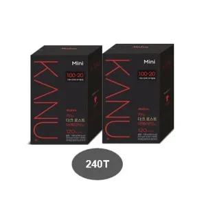 맥심 카누 다크 로스트 미니 240T (120T+120T)