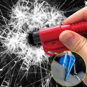 휴대용 키홀더휘슬 망치 비상탈출 탈출망치 차량용 탈출망치 키홀더휘슬 차량용 용응급망치