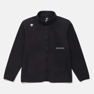 데상트 풀집업 마이크로 플리스 자켓 SP421SKTO4BLK0 점퍼