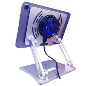 태블릿 거치대 쿨러 받침대 갤탭 합금 탁상용 발열방지 접이식 쿨링 홀더