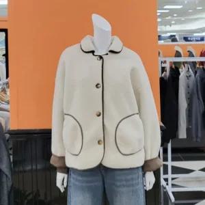 파파야 DP01 뽀글이 테디 자켓 대동백화점 PNNRJP005D