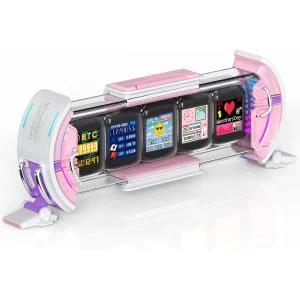 Divoom 디붐 타임 게이트 디지털 시계 다기능 36cm 21cm 11.8cm