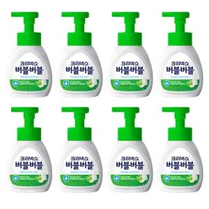 크리넥스 버블 항균 핸드워시 퓨어애플 250ml  8개