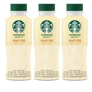 스타벅스 셀렉트 바닐라라떼 300mlx24펫//sh