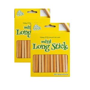 [무중력의자]DIY미니롱스틱100gx2세트 초코과자 베이스