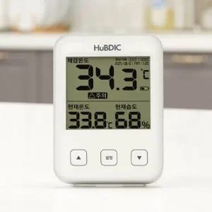 휴비딕 스마트 체감온도계 자동기록 온습도계 고온경보 HT-3 PRO
