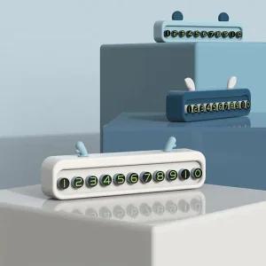 귀여운 자동차주차번호판 자동차주차번호판 자동차번호판 차량전화번호판 LED주차번호판