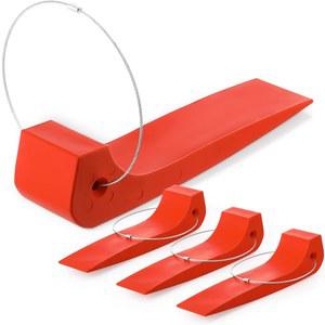 견인 트럭 파괴자를 위한 포일스월 4팩 타이어 스케이트, 롤백 캐리어 안전, 대형 차량 스케이트 카홀러를 안전한 액세서리, 플랫 베드, 4000파운드 작업 하중 제한(오렌지)