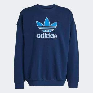 [아디다스키즈] JV8572 TREFOIL CREW 신상 트레포일 크루 주니어 맨투맨 코디 선물 (130∼160) HCK