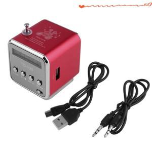 TD-V26 미니 휴대용 사운드 스피커 TF 카드 라디오 AUX 스테레오 음악 플레이어 블루투스 PC 컴퓨터 전화