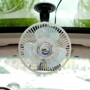 INR 에코 6인치 유리흡착식 차량용 선풍기 INR 유리흡착식 차량용 차량용선풍기 편의용품