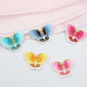 한복 자수 나비 와펜 열접착식 패치 DIY 부자재