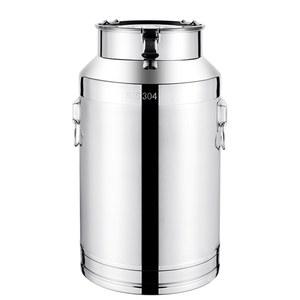 스텐 우유통 육수통 창고 대용량 33xH40 스틸 25x36 5kg 20kg 육수