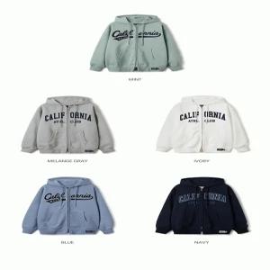 WHOAU 공용 시그니처 패치 집업 Signature Patch Hood Zipup WHMZF1111USG