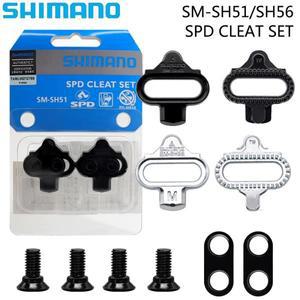 SHIMANO SM-SH56 SH51 MTB 자전거 페달 클리트 M520 M515 M505 M540 용 마운틴 SPD 단일 멀티 릴리스