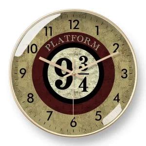 해리포터 호그와트 자동 전파 벽시계 무소음 인테리어 시계