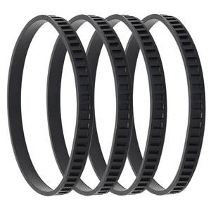 [미국배송] 4 팩 650721-00 디월트 밴드 소 고무 타이어 및 밀워키 풀리 A02807 DWM120 DW328K DCS374 D28770K 6230 514002079 6232-20