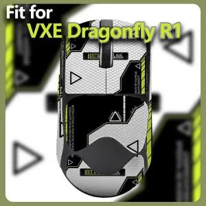 잠자리마우스스티커 Dragonfly R1 Pro Max용 마우스 그립 테이프 - 측면 보호 기능 풀 커버 스티커 게임 e