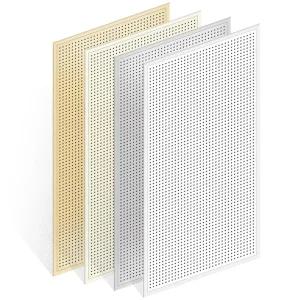 칼라 타공판 450x900mm / 슬림형 프레임형 철제 타공보드 인테리어 벽선반 알람 게시판