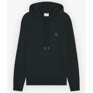 메종키츠네 볼드 폭스헤드 패치 오버사이즈 후디 Black LM00705KM0001-P199