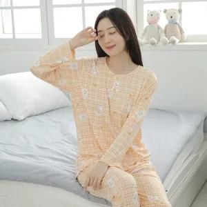 피치기모 동물 잠옷세트 홈웨어 투피스 잠옷 파자마 세트