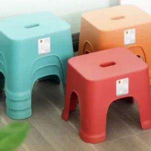 가정용 낮은 좌석 대형 랜덤색상) 접는의자 야외용의자 접이식발판 스툴의자 간이접이식의자