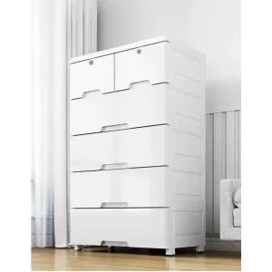 플라스틱 5단 서랍장 와이드 드레스룸 600 700 수납장