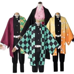 귀멸의칼날 의상 코스튬 탄지로 네즈코 기유 젠이츠 코스프레