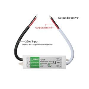 AC 110V 220V 입력 DC 12V 출력 방수 LED 드라이버 10W 15W IP67 전원 어댑터 파워 서플라이 모듈 (실외용)