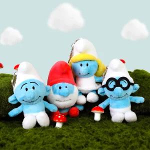 개구쟁이 스머프 키링 인형 4종 9cm