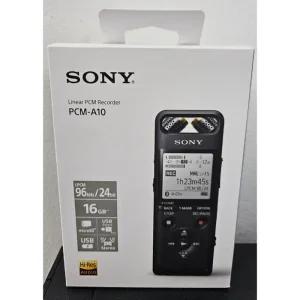 소니 휴대용 보이스 레코더 레코딩 녹음기 고성능 블랙