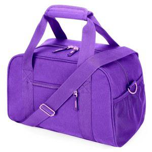 더플백, 씨록 - 남성용 경량 스몰 여성 및 여행용 14인치 캐리어 미니 퍼플 짐백,