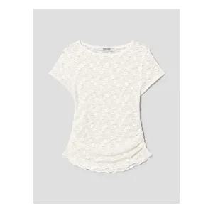에잇세컨즈 레이스 티셔츠 - 아이보리 165842CQ10 436440