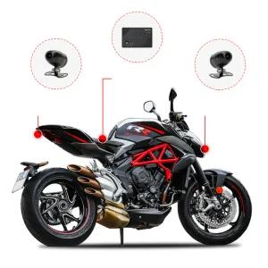 오토바이 블랙박스 2채널 FHD 와이파이 Wifi 동글 32G 바이크 VX BIKE