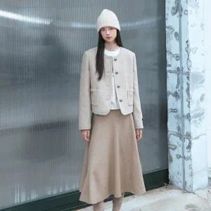 [케네스레이디](대구신세계)이누 울 스커트 EWSKPK0200