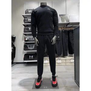 [언더아머](대전신세계)1374250-001 1373882-001 남성 UA 아이콘 플리스 크루맨투맨 조거팬츠 기모 트레...