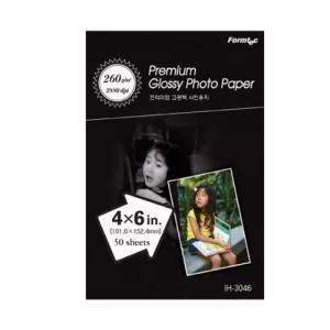 폼텍 고광택 포토 용지 인화지 4x6 전용지 라벨지 사진/포토/인화용/사진/종이/프린터/프린트/인화/셀피