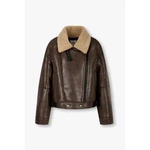 [STUDIO TOMBOY](강남점)카라배색 빈티지 무스탕 (9175461982)