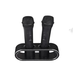 무선 마이크 아크릴 홀더 거치대 보관 일자