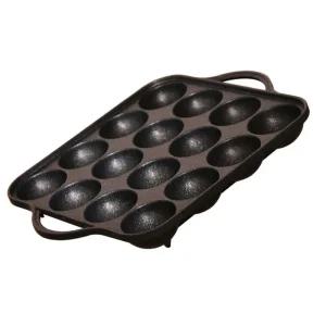 타코야끼팬 16구 1P 240x200x30mm 베이커리 야식 빵 타코야끼팬16구 고기불판 구이팬 인덕션궁중팬 궁중팬